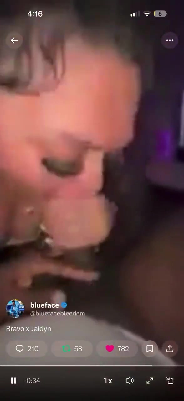 Bravo and Jaidyn Alexis Hot Viral Video Blowjob